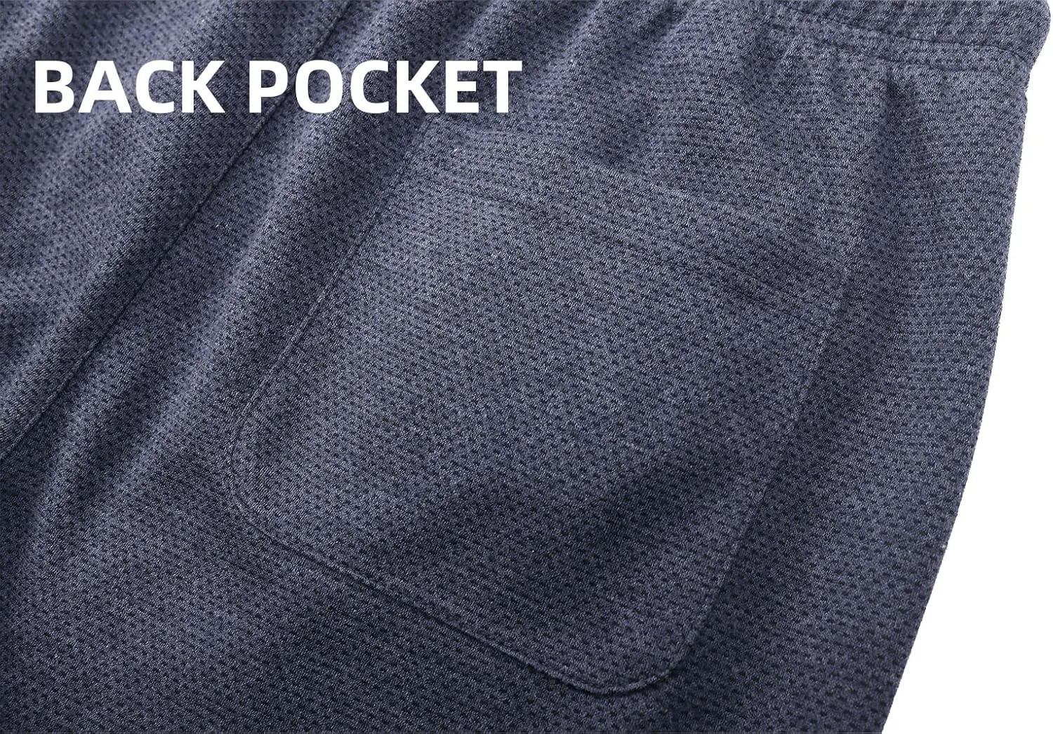 1 Pack/2 Pack Mens Jogger Gym Sweatpants, Athletic Jogger Workout Pants for Men,Running Track Pants with Zipper Pockets