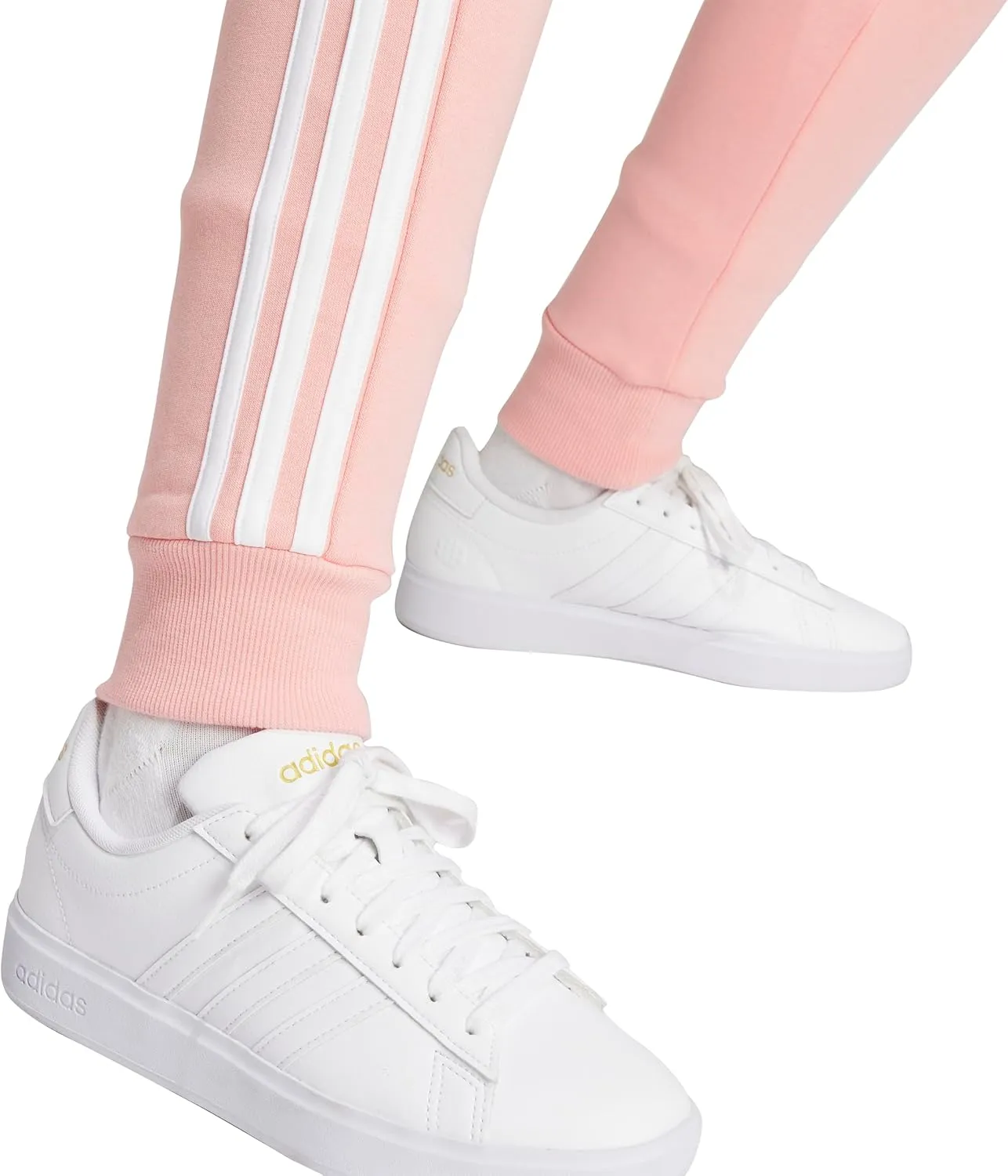 adidas Women's Essentials 3-Stripes Fleece Pants