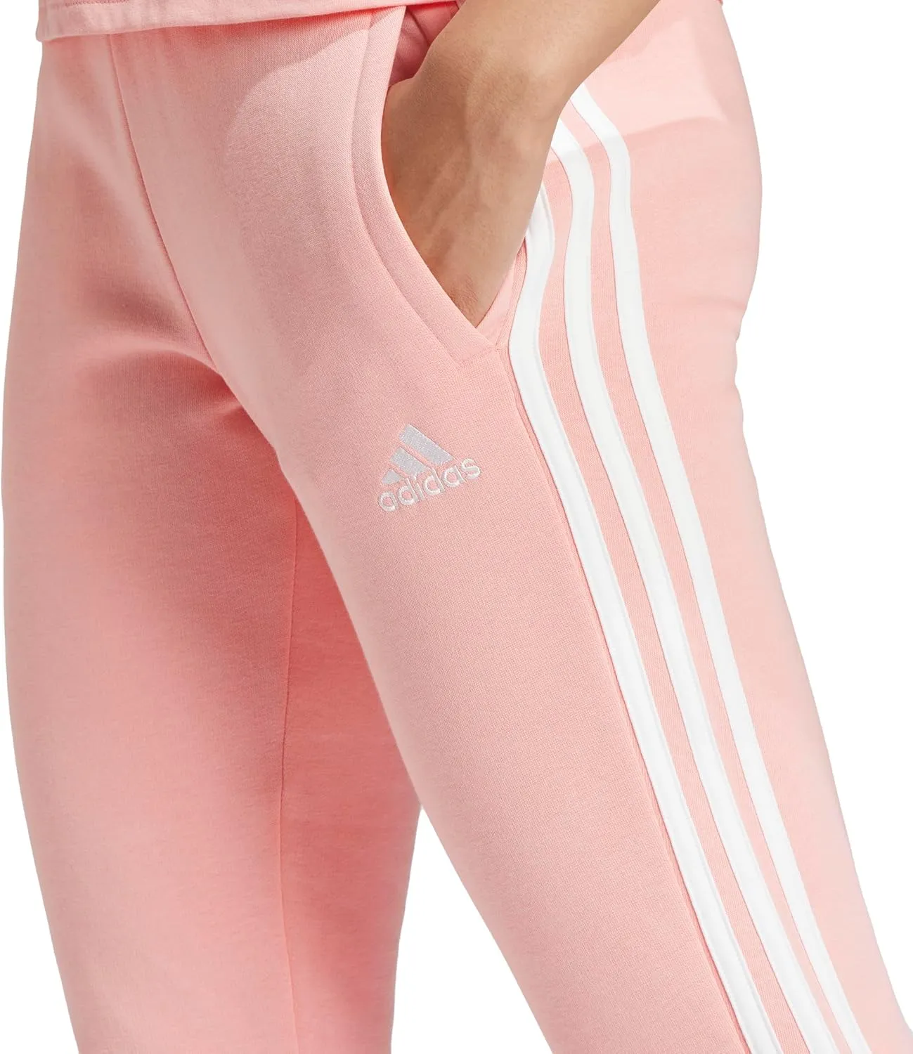 adidas Women's Essentials 3-Stripes Fleece Pants