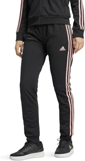 adidas Women's Essentials Warm-up Slim Tapered 3-Stripes Track Pants