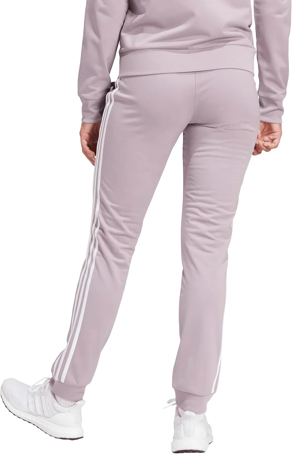 adidas Women's Essentials Warm-up Slim Tapered 3-Stripes Track Pants