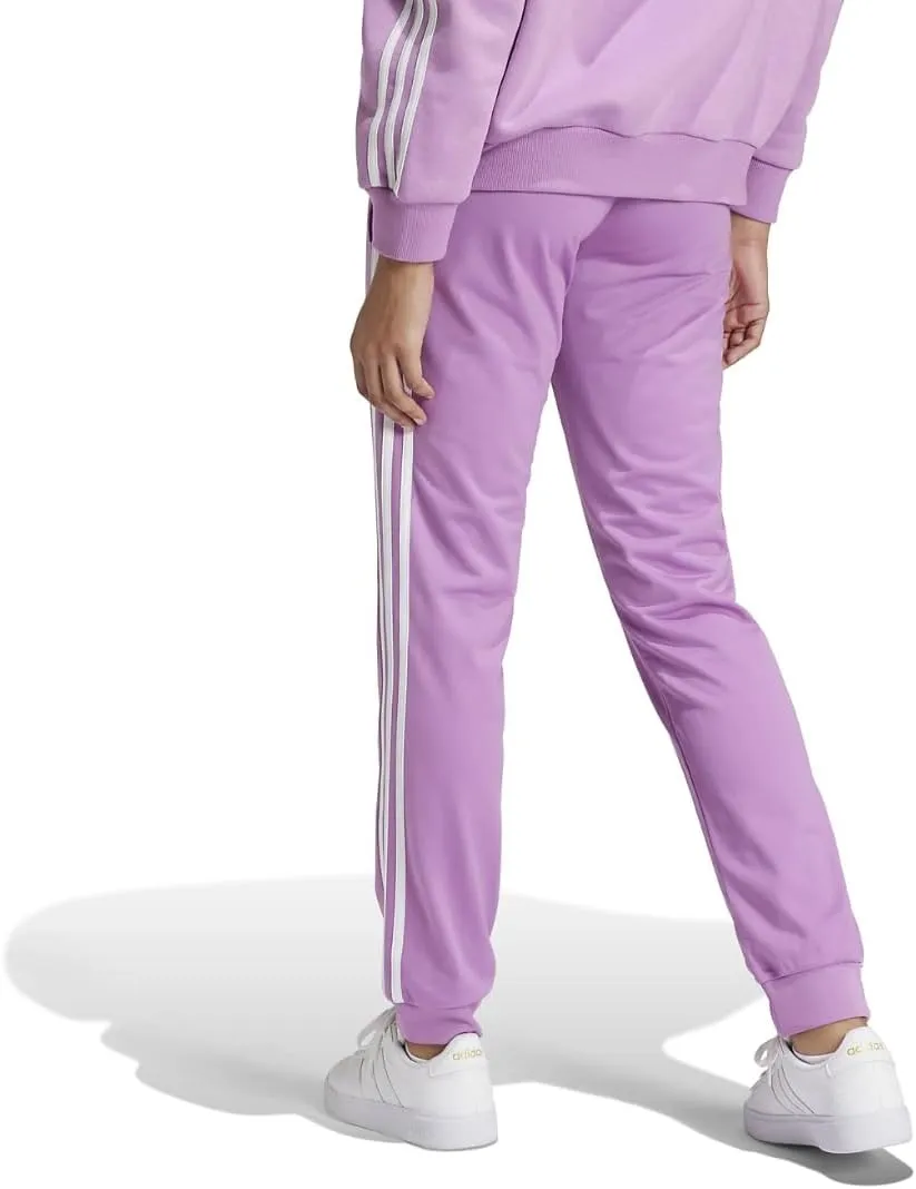 adidas Women's Essentials Warm-up Slim Tapered 3-Stripes Track Pants