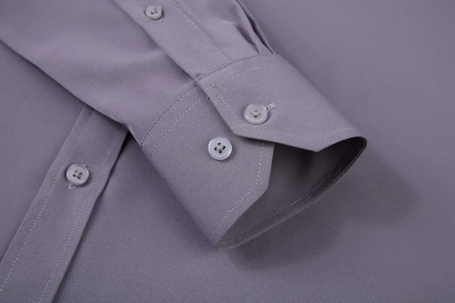 Alex Vando Mens Dress Shirt Wrinkle Free Regular Fit 4-Way Stretch Button Down Shirts
