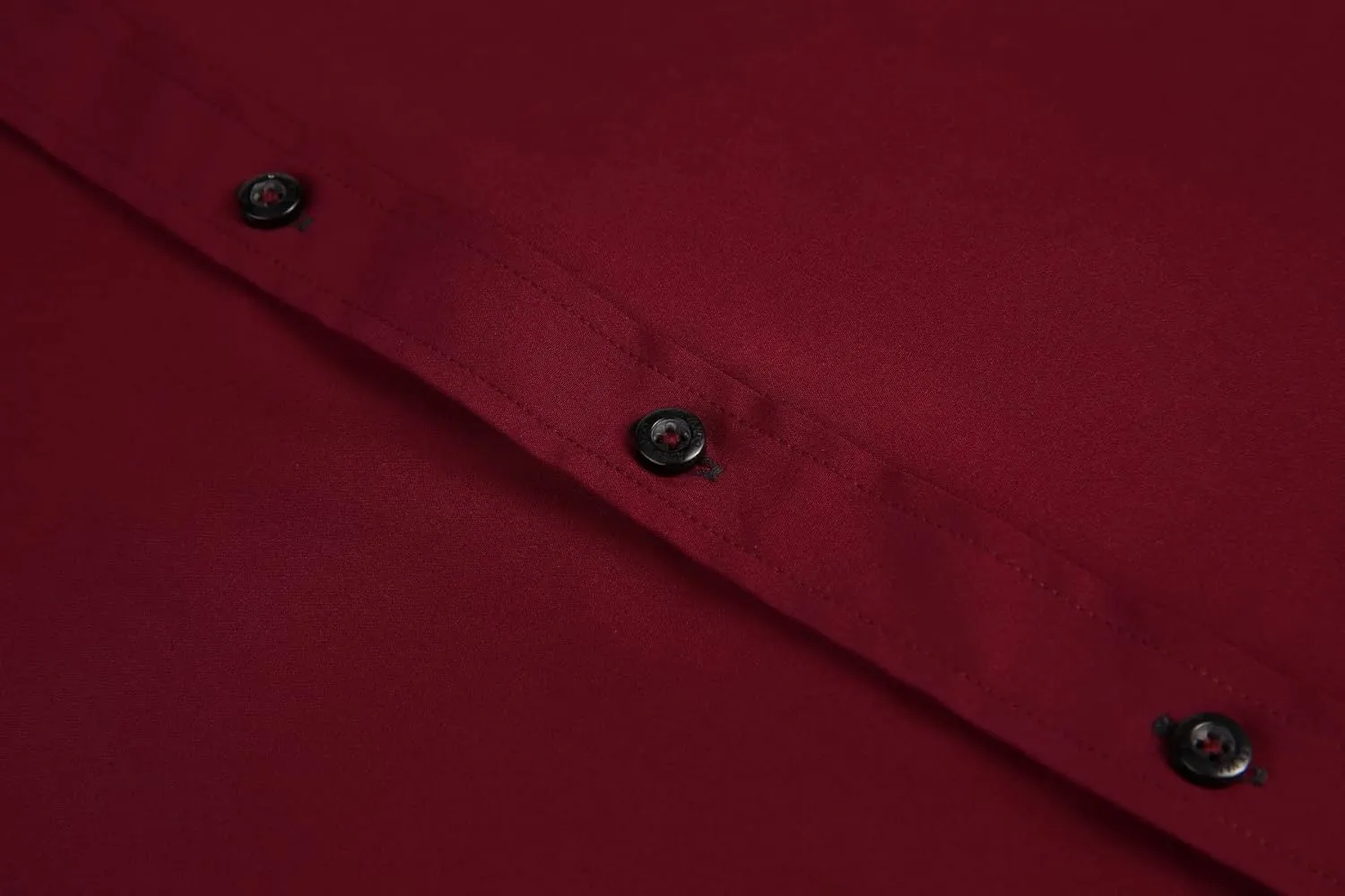Alex Vando Mens Dress Shirt Wrinkle Free Regular Fit 4-Way Stretch Button Down Shirts