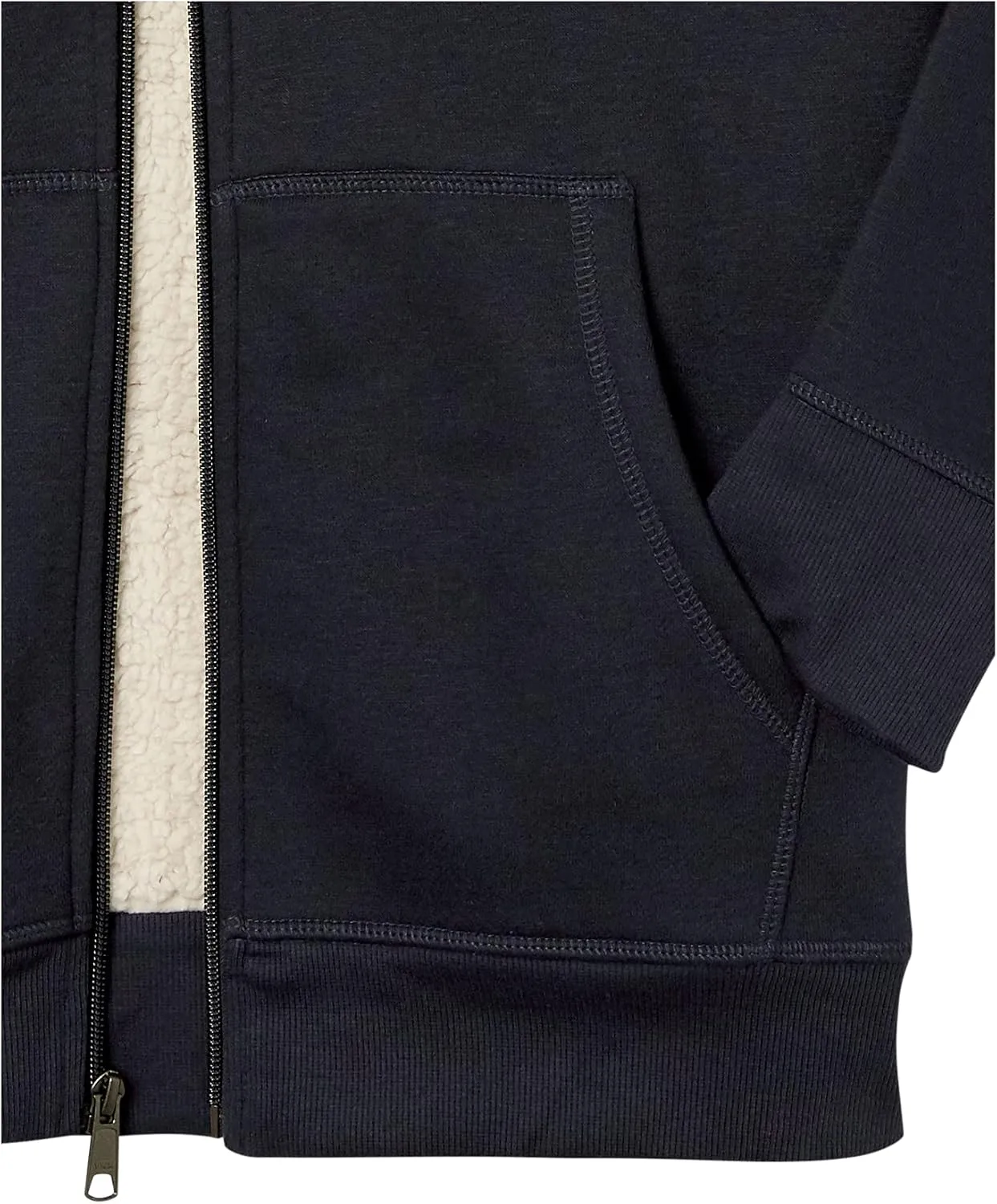 Amazon Essentials Hoodie For Men, Sherpa-Lined Full-Zip Fleece Sweatshirt