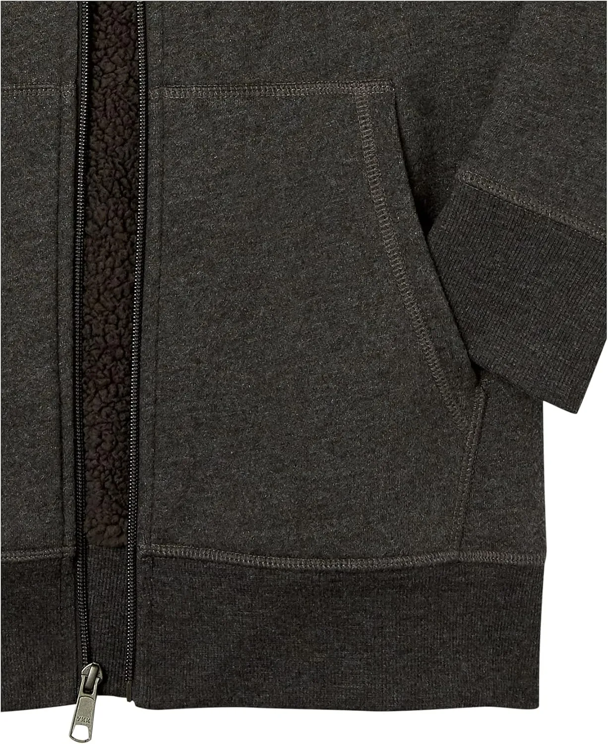 Amazon Essentials Hoodie For Men, Sherpa-Lined Full-Zip Fleece Sweatshirt