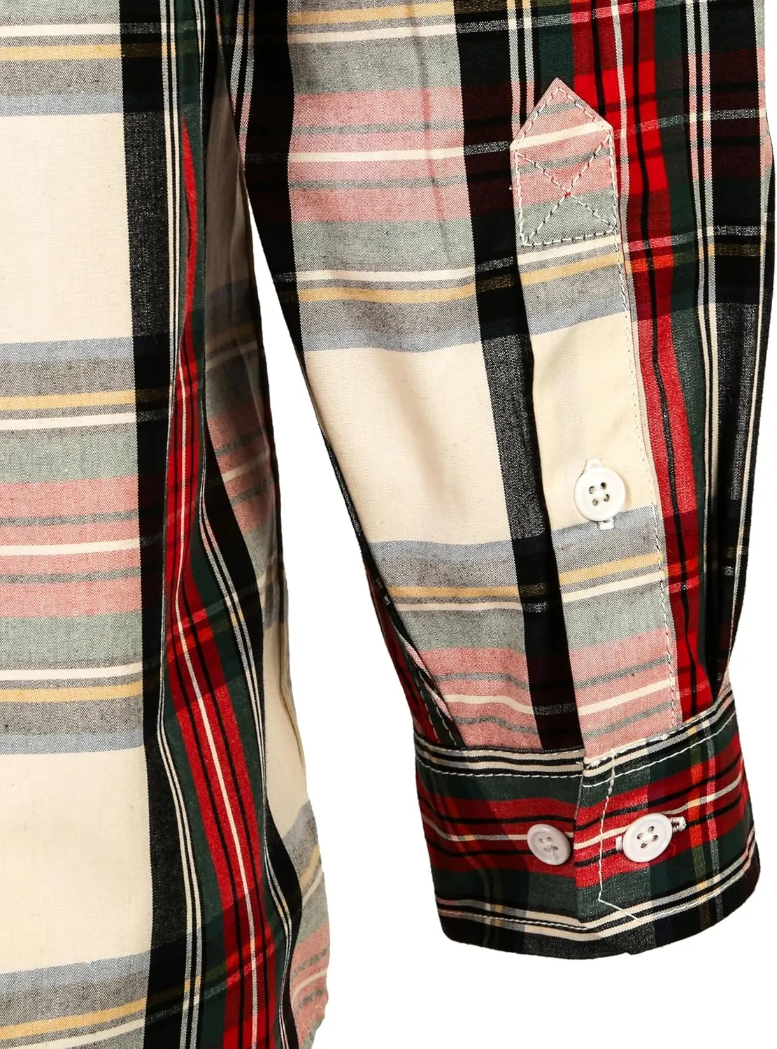 BOCOMAL FR Shirts Plaid 4.5oz Lightweight for Summer Flame Resistant Men's Fire Retardant Shirt-CAT1