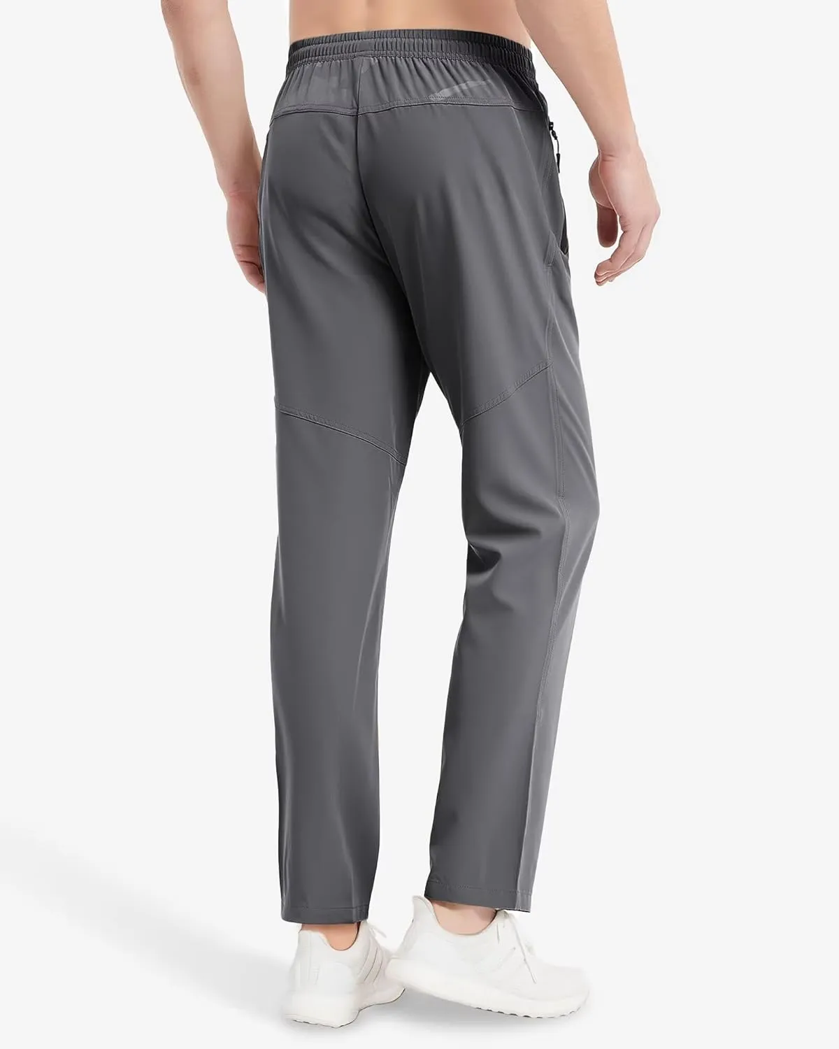 Boladeci Men's Joggers Lightweight Quick Dry Casual Athletic Hiking Pants Sweatpants with Pockets Elastic Waist