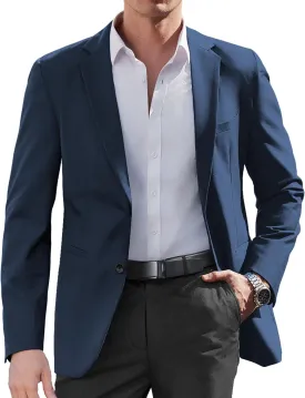 COOFANDY Mens Casual Sport Coat Slim Fit Lightweight Blazers Jacket Two Button Business Suit Jackets
