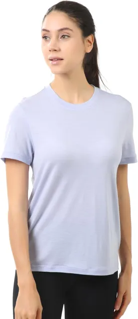 innotree Women's Merino Wool Tee, Odor-Resistant Crew Neck Short Sleeve Base Layer for Outdoor, Yoga, Travel & Daily Wear