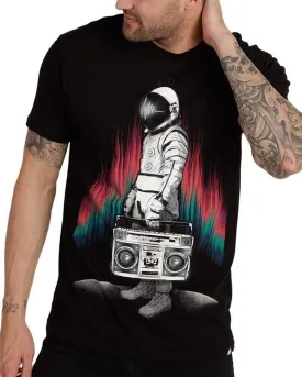 INTO THE AM Graphic Tees for Men S - 4XL Premium Short Sleeve Colorful T-Shirts Trippy Space Designs