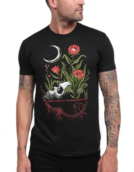 INTO THE AM Graphic Tees for Men S - 4XL Premium Short Sleeve Colorful T-Shirts Trippy Space Designs