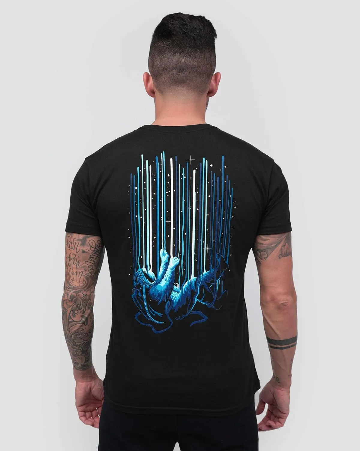 INTO THE AM Men's Graphic Tees S - 4XL Cool Lightweight Fitted Printed Design T-Shirts Nature