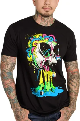 INTO THE AM Men's Graphic Tees S - 4XL Cool Lightweight Fitted Printed Design T-Shirts Nature