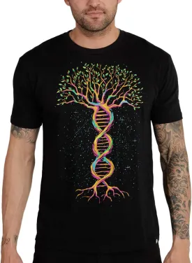 INTO THE AM Men's Graphic Tees S - 4XL Cool Lightweight Fitted Printed Design T-Shirts Nature