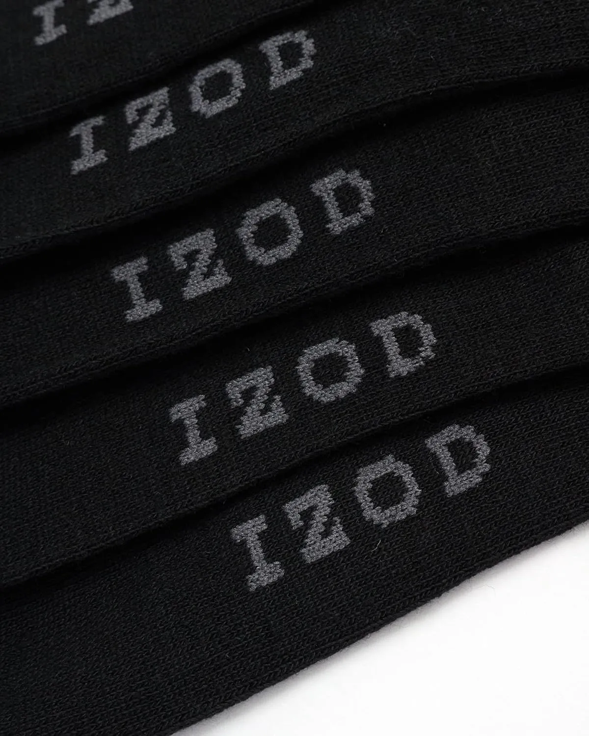 IZOD Mens Dress Socks - 7 Pack Lightweight Stretch Stay Up Cuff Mid-Calf Crew Socks for Men (6-12.5)