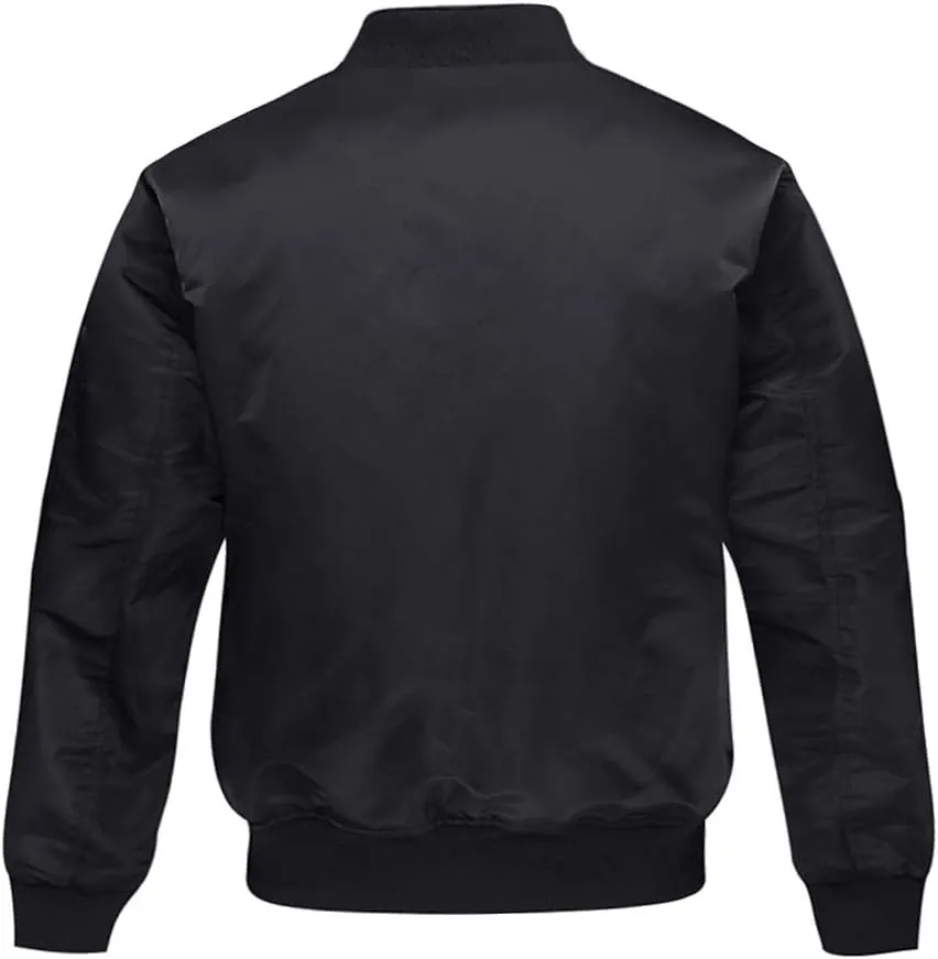 MAGNIVIT Men's Bomber Jacket Casual Fall Winter Military Jacket and Coats Outwear