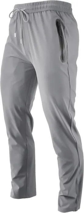 Men's Athletic Hiking Pants Lightweight Quick Dry Travel Fishing Joggers Running Workout Active Track Pants