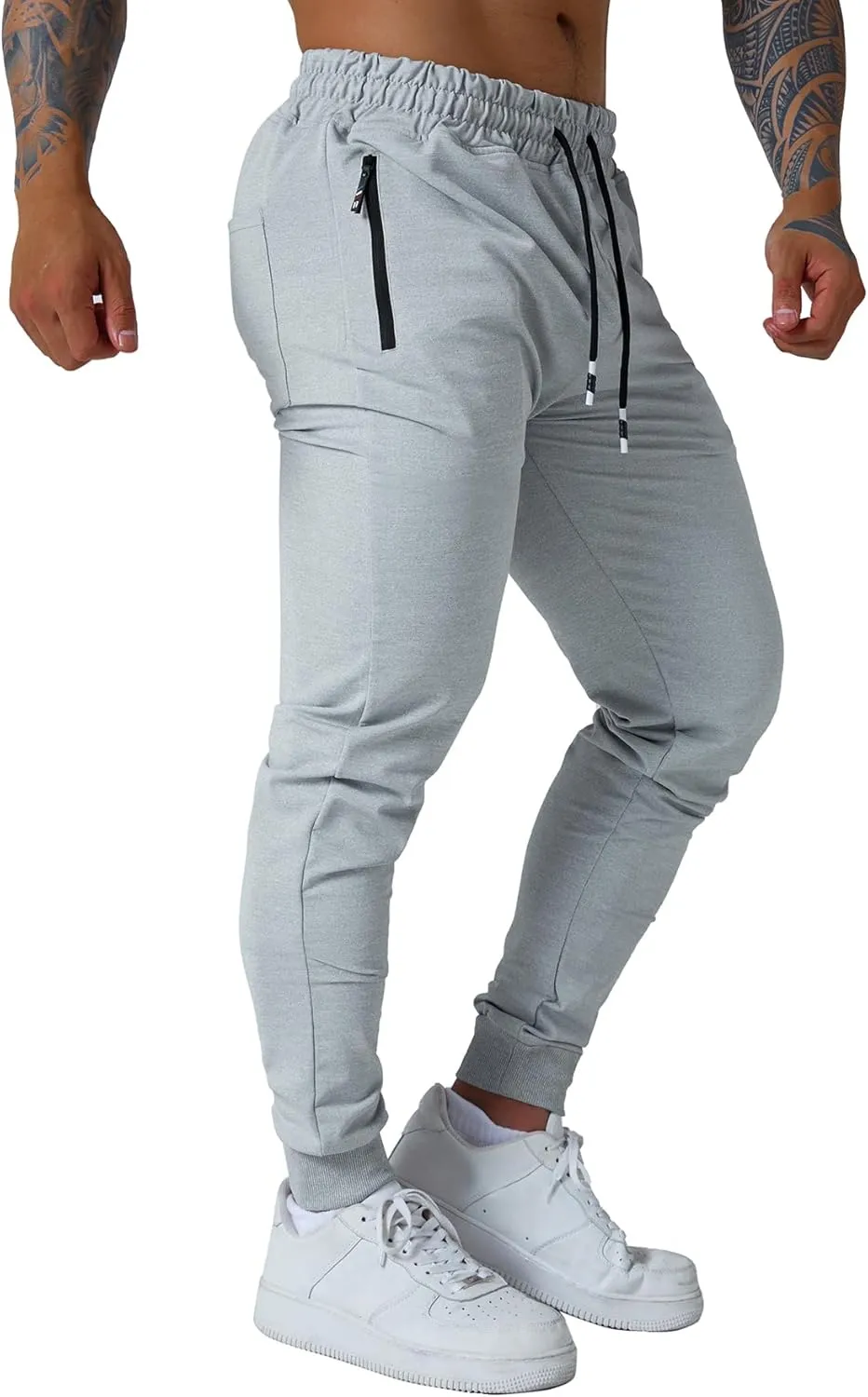 Mens Jogging Casual Pants Joggers Sweatpants Active Athletic Workout Sweatpants for Men