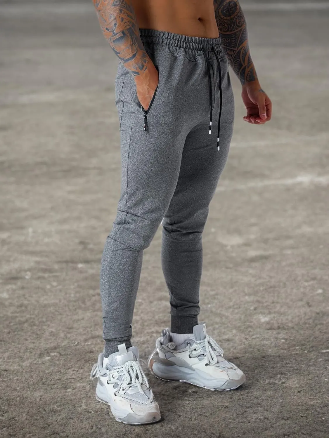 Mens Jogging Casual Pants Joggers Sweatpants Active Athletic Workout Sweatpants for Men