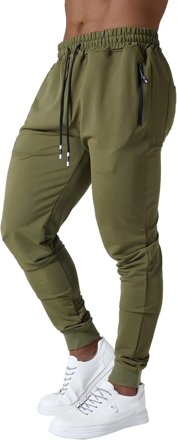 Mens Jogging Casual Pants Joggers Sweatpants Active Athletic Workout Sweatpants for Men
