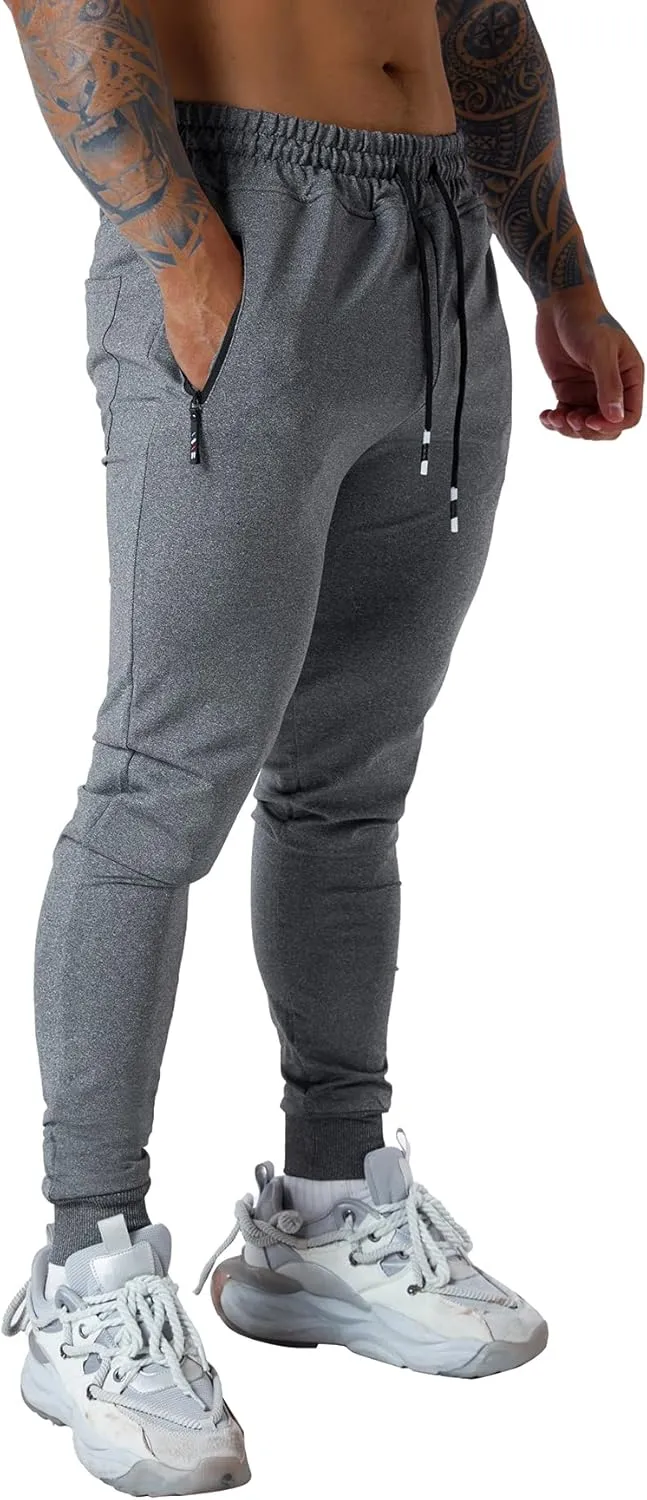 Mens Jogging Casual Pants Joggers Sweatpants Active Athletic Workout Sweatpants for Men