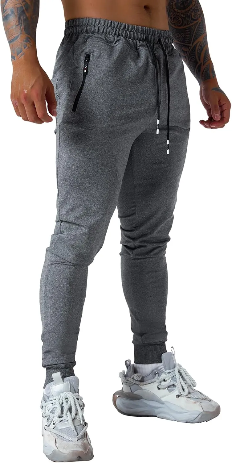 Mens Jogging Casual Pants Joggers Sweatpants Active Athletic Workout Sweatpants for Men