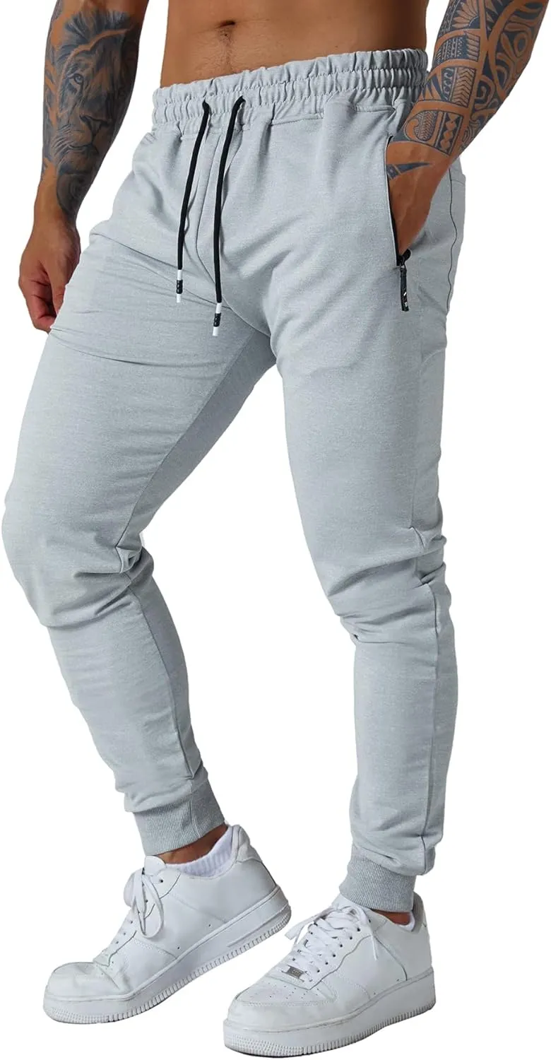 Mens Jogging Casual Pants Joggers Sweatpants Active Athletic Workout Sweatpants for Men