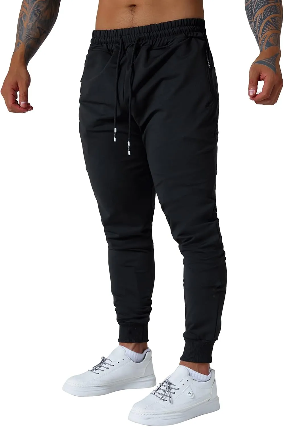 Mens Jogging Casual Pants Joggers Sweatpants Active Athletic Workout Sweatpants for Men