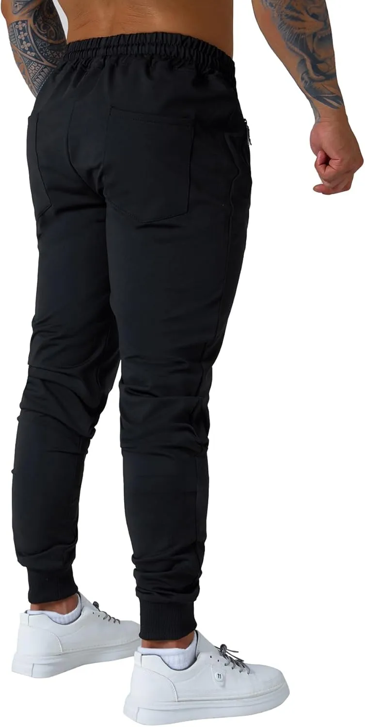 Mens Jogging Casual Pants Joggers Sweatpants Active Athletic Workout Sweatpants for Men