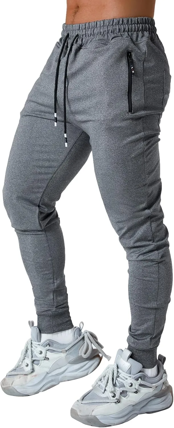 Mens Jogging Casual Pants Joggers Sweatpants Active Athletic Workout Sweatpants for Men