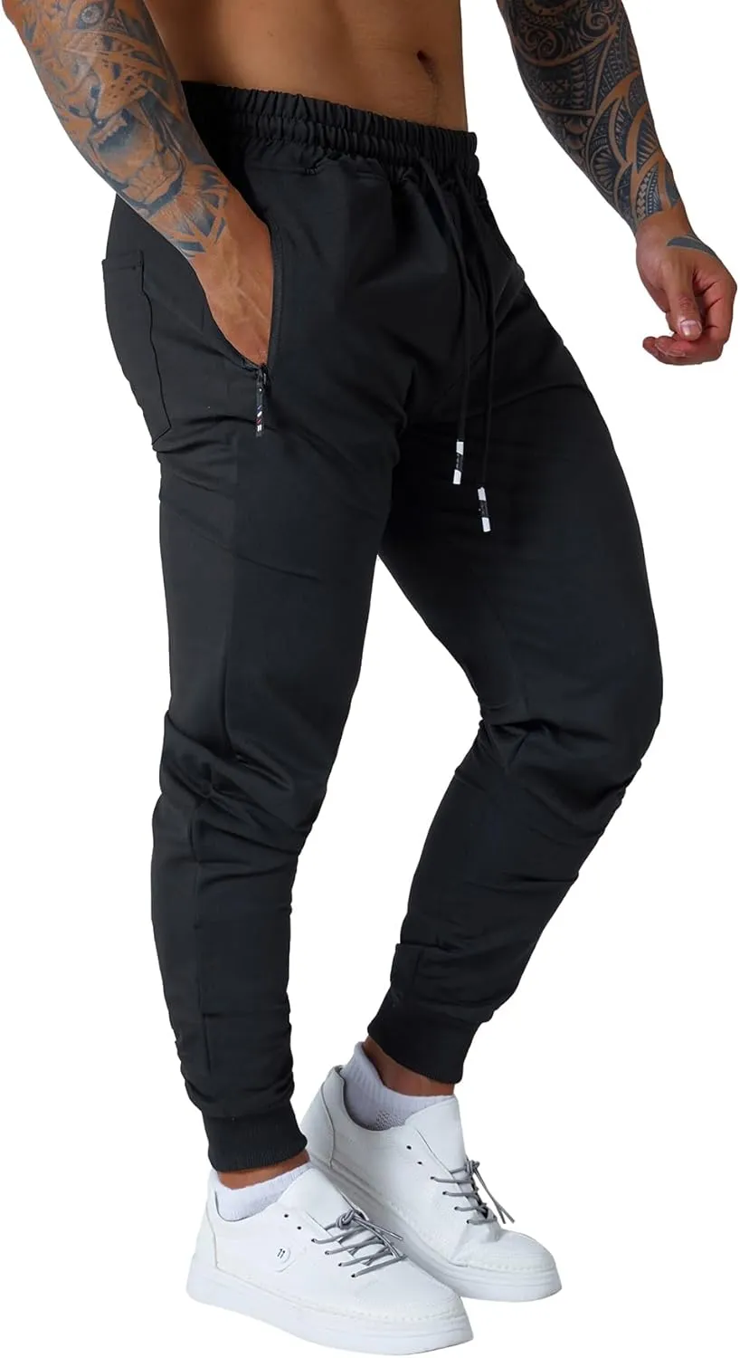 Mens Jogging Casual Pants Joggers Sweatpants Active Athletic Workout Sweatpants for Men