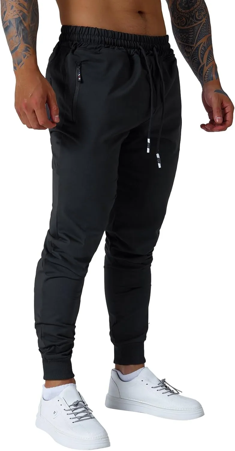Mens Jogging Casual Pants Joggers Sweatpants Active Athletic Workout Sweatpants for Men