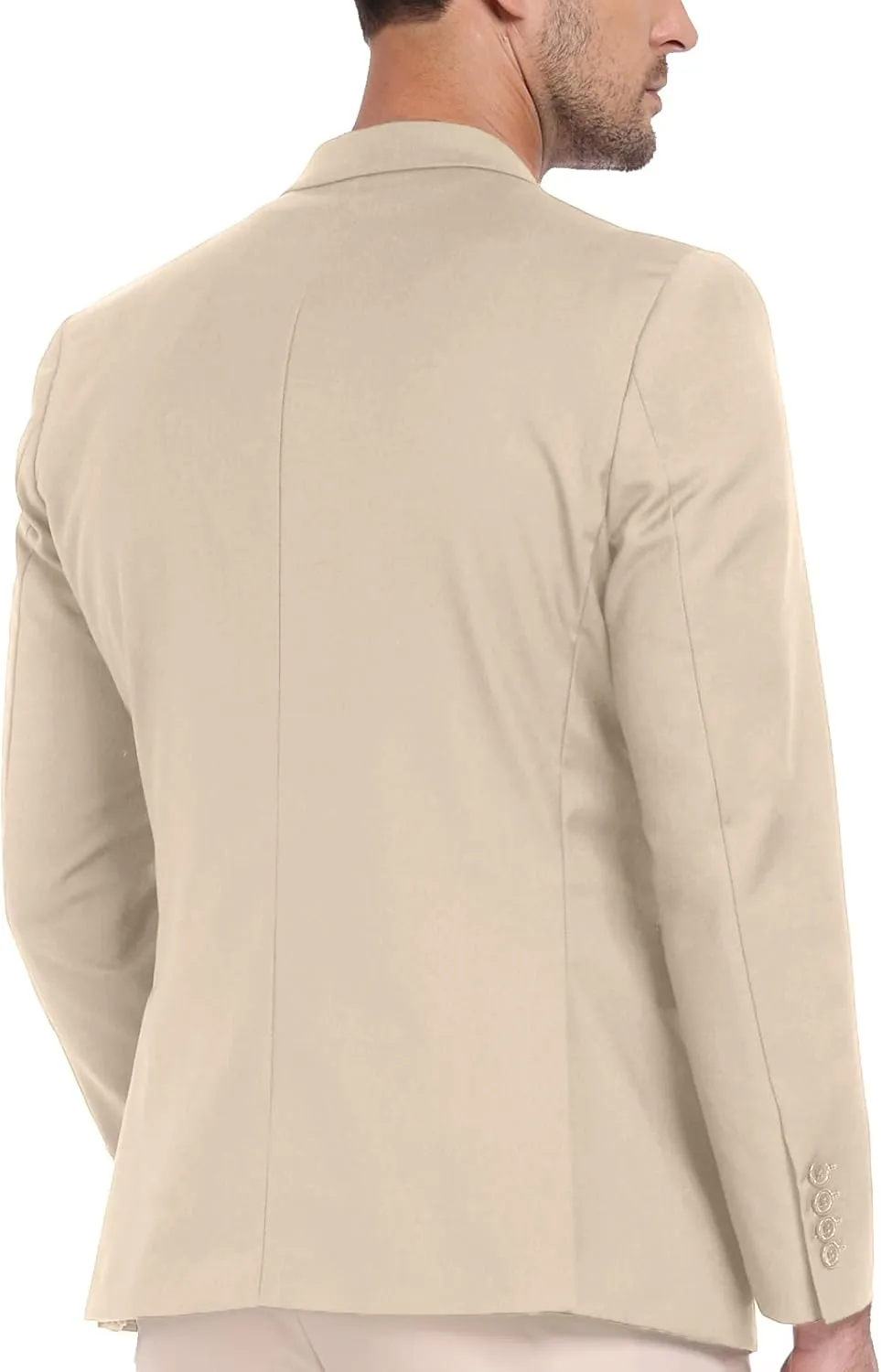 Mens Suit Jacket Slim Fit Blazer for Men Business Suit Blazer Lightweight Casual Sport Coats for Daily Summer Wedding