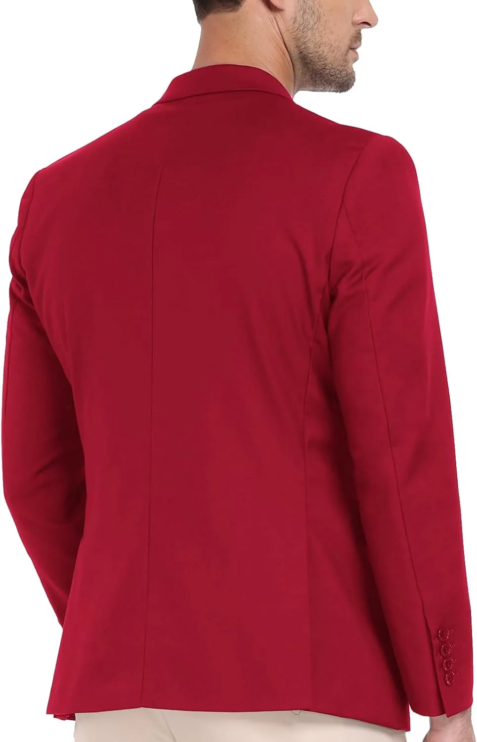 Mens Suit Jacket Slim Fit Blazer for Men Business Suit Blazer Lightweight Casual Sport Coats for Daily Summer Wedding