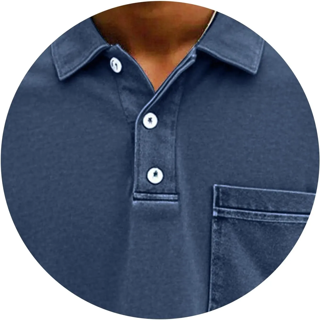 Mens Vintage Polo Shirts 3D Printing Pullover Shirts Classic Fit Lapel Button Tops Summer Casual Retro Distressed Top