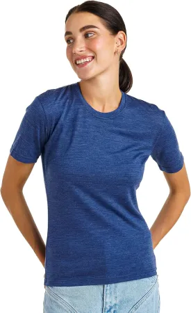 Merino.tech Merino Wool Shirt Women - 100% Merino Wool Base Layer Women Short Sleeve Tee