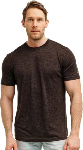 Merino.tech Merino Wool T-Shirt Mens - 100% Organic Merino Wool Undershirt Lightweight Base Layer