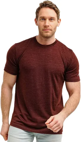 Merino.tech Merino Wool T-Shirt Mens - 100% Organic Merino Wool Undershirt Lightweight Base Layer