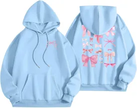PTOLOCIF Women's Workout Hoodies Oversized Pullover Tops Tie Dye Hooded Sweatshirt Warm Top Fall Outfits with Pockets