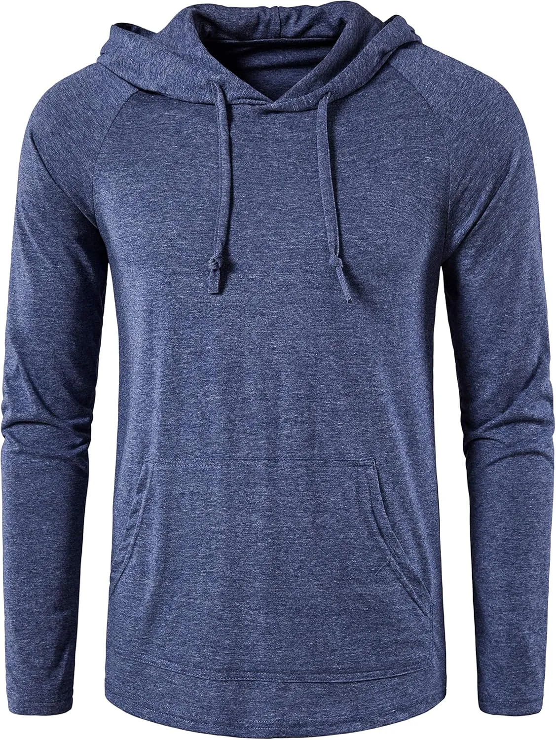 SIR7 Men's Gym Workout Active Long Sleeve Pullover Lightweight Hoodie Casual Hooded Sweatshirts