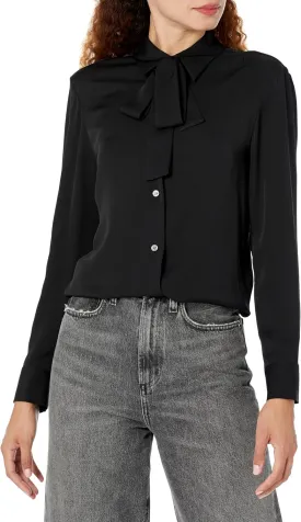 Theory Women's Tie-Neck Blouse